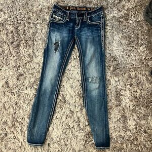 Women’s size 26, Rock Revival Lanlan Straight Jeans